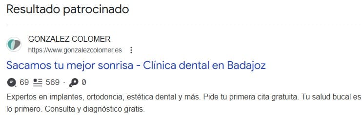El SEM es parte de la estrategia coordinada para que una clínica dental atraiga más clientes