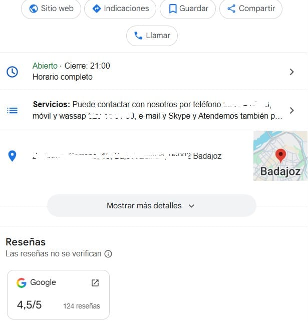 Mantener una buena ficha de negocio en Google es crucial para mejorar el posicionamiento seo de abogados