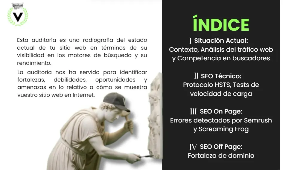 Las auditorías de Vértice tienen esta estructura